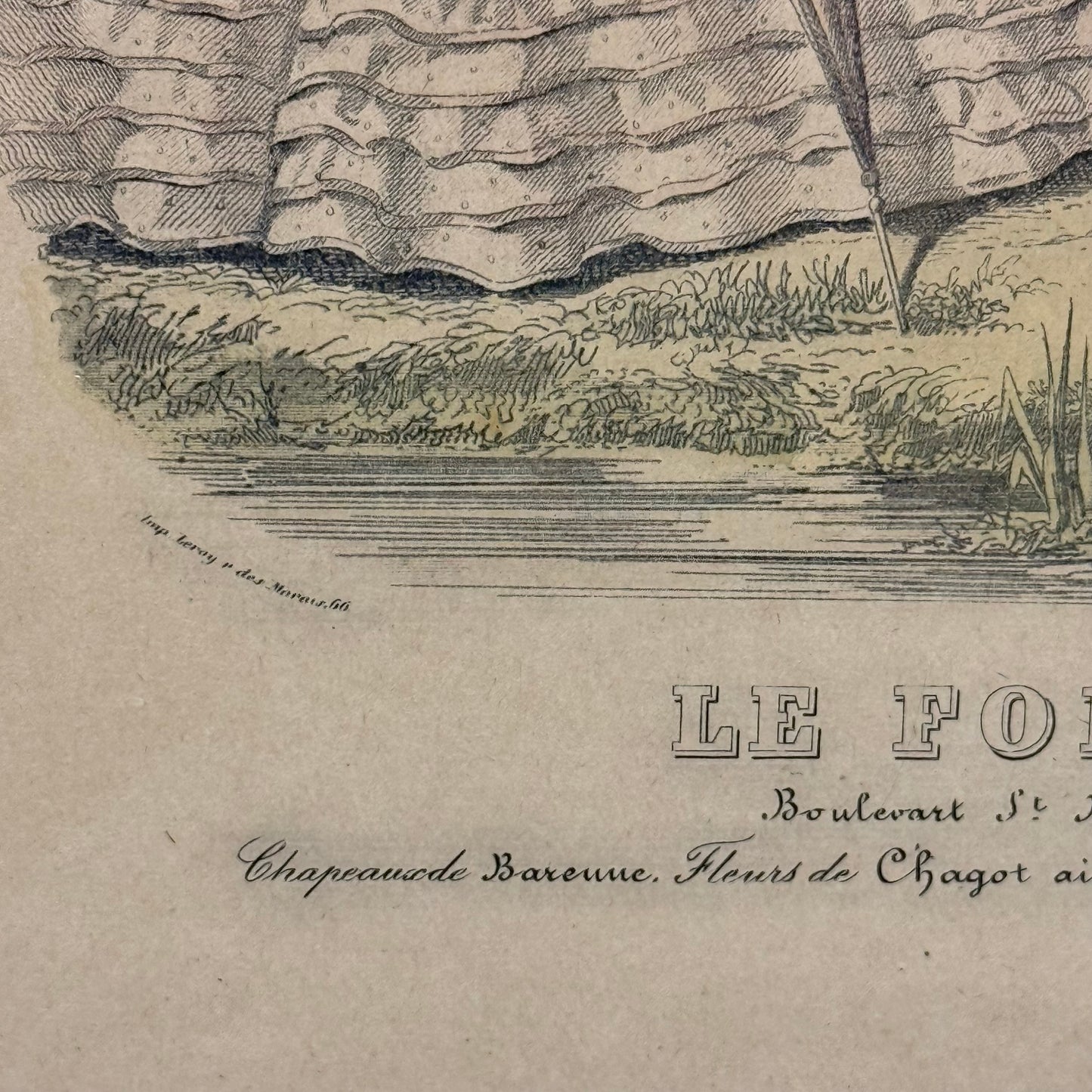 Le Follet & Le Moniteur de La Mode Framed Prints Set of 2