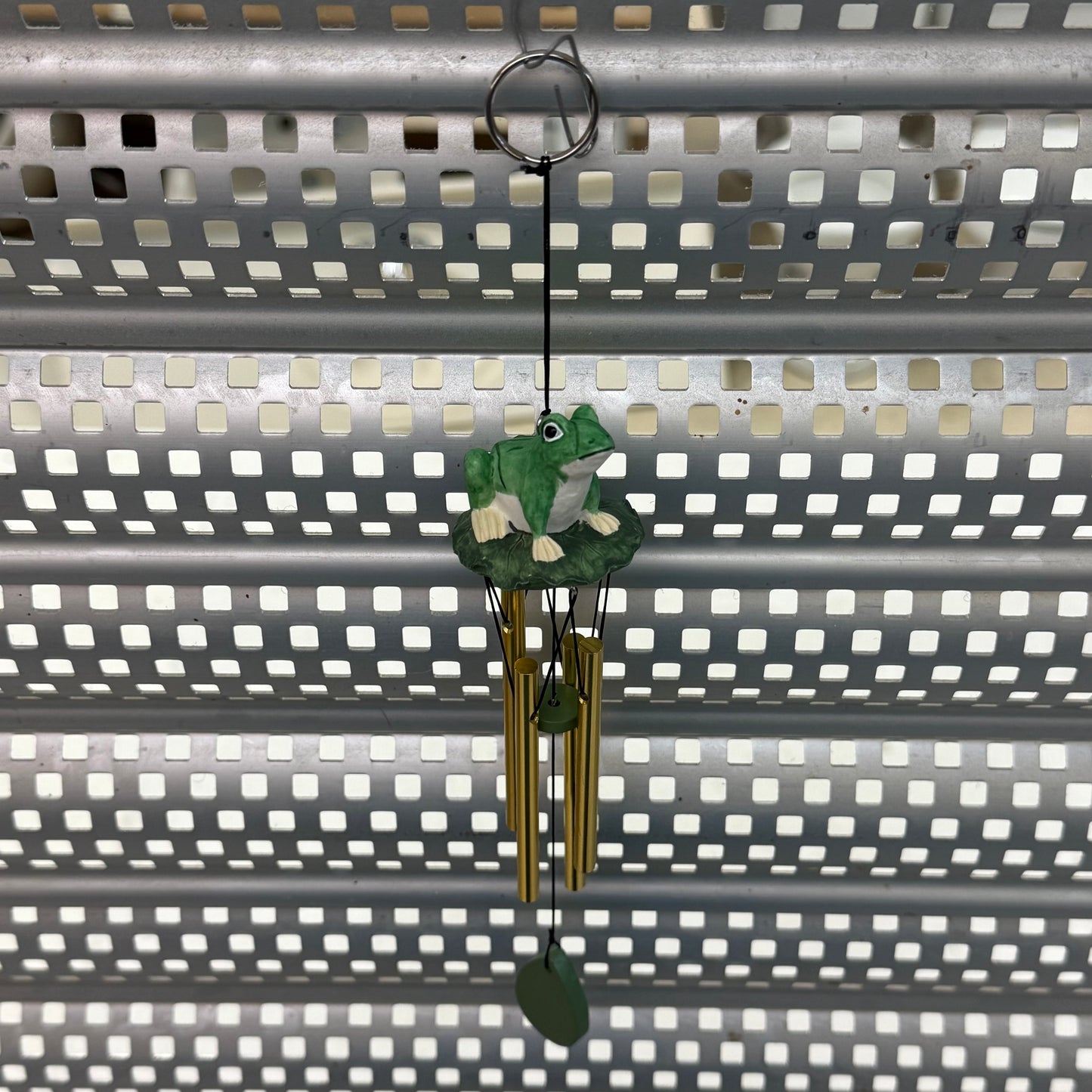 Coqui Artel Resin Frog Windchime
