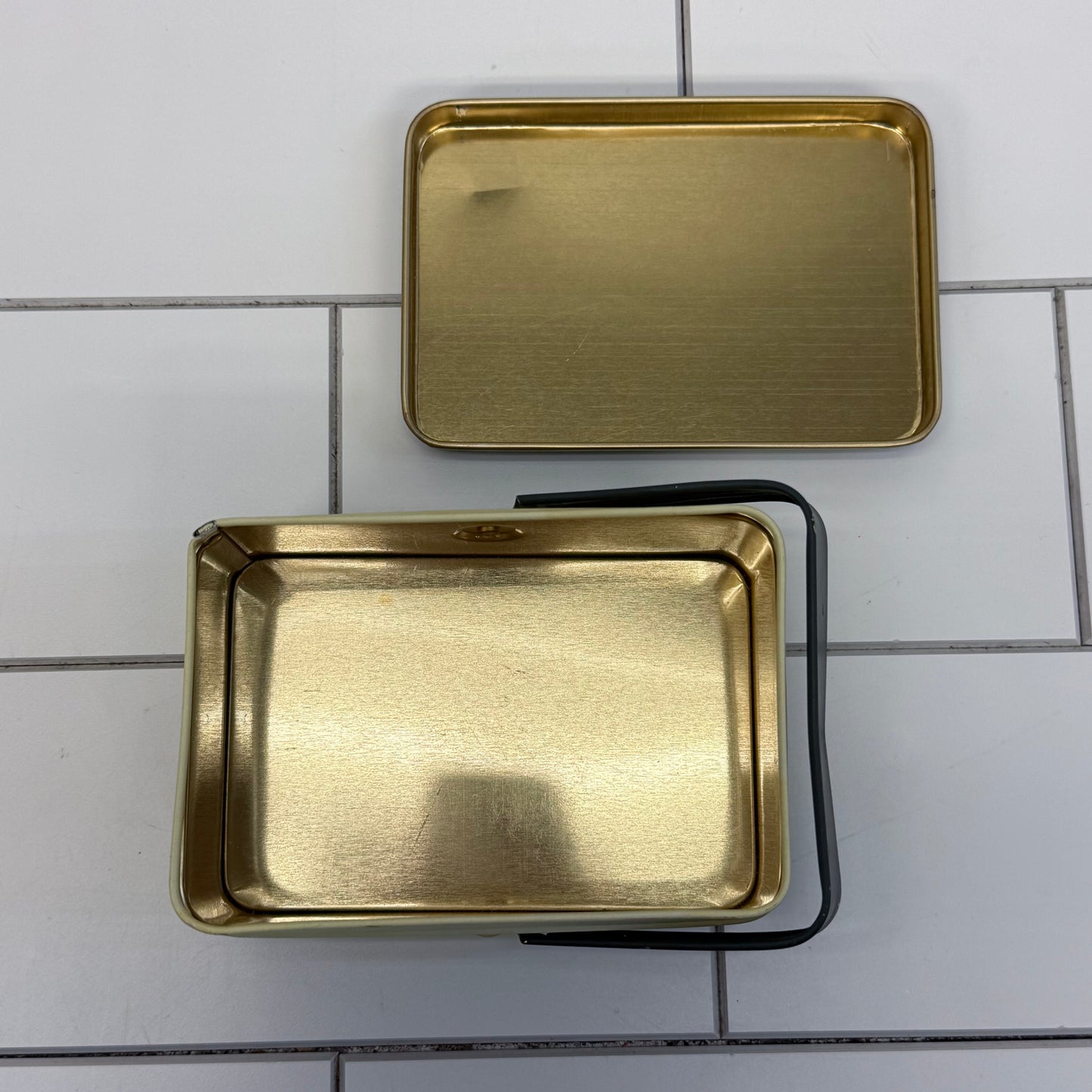 Department 56 Popprint Rooster Box, Tin