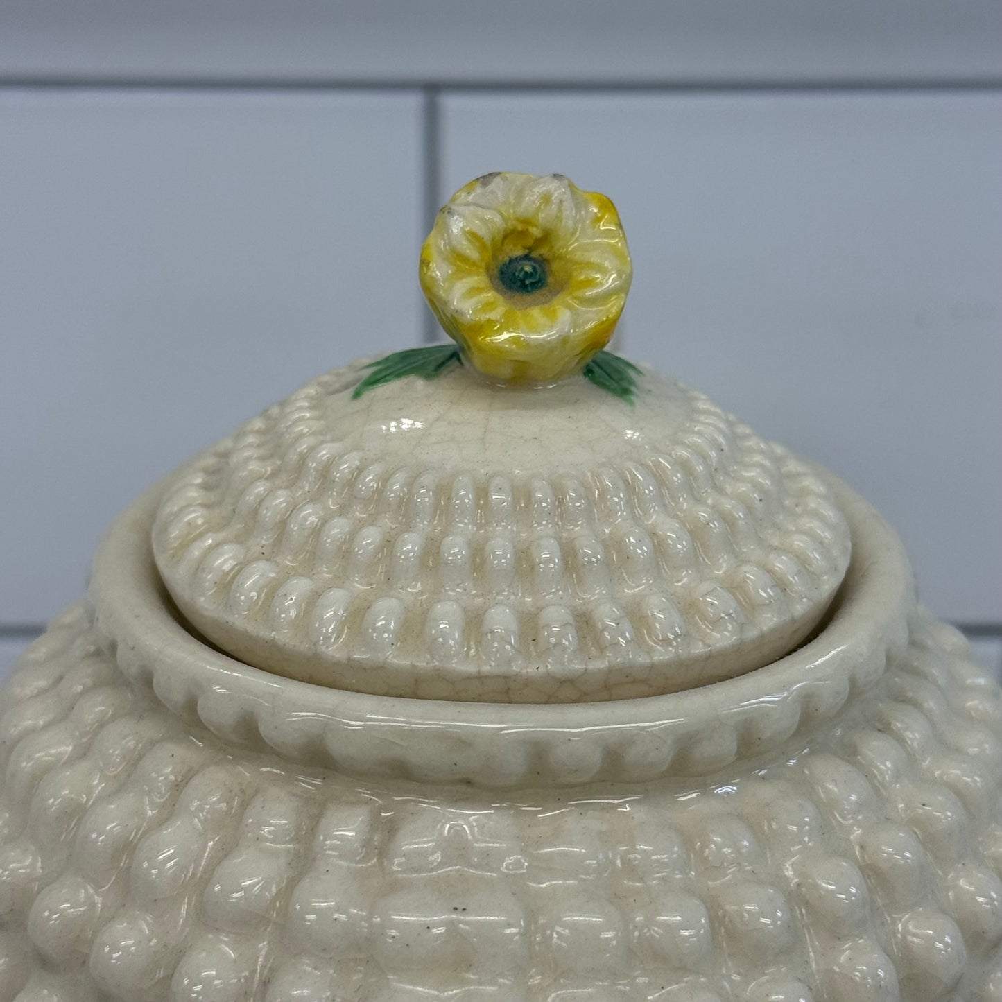 Maruhon Ware Hobnail Coffee Pot & Creamer Set 1950s
