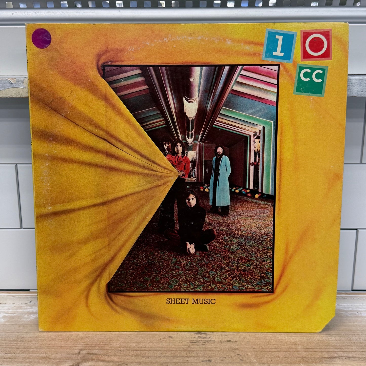 10cc Sheet Music LP 1974 Vinyl Record