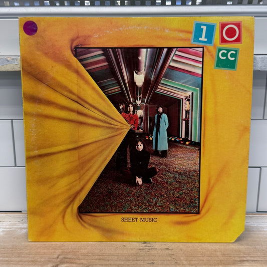 10cc Sheet Music LP 1974 Vinyl Record