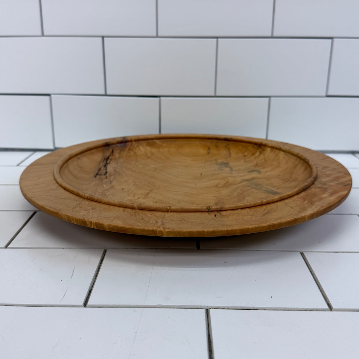 Handmade Maple Wood Platter 2006
