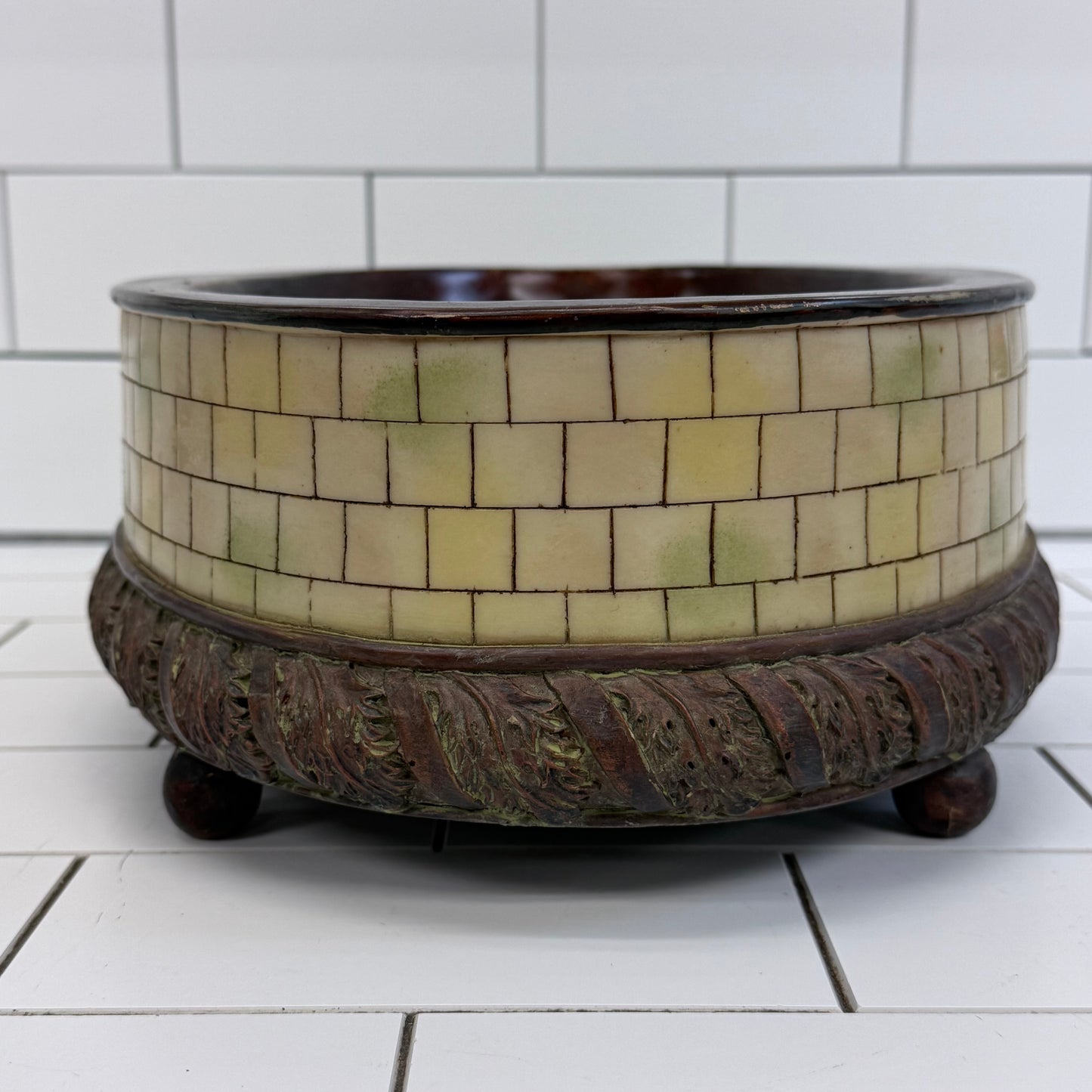 Mastercraft Hollywood Regency Centerpiece Bowl
