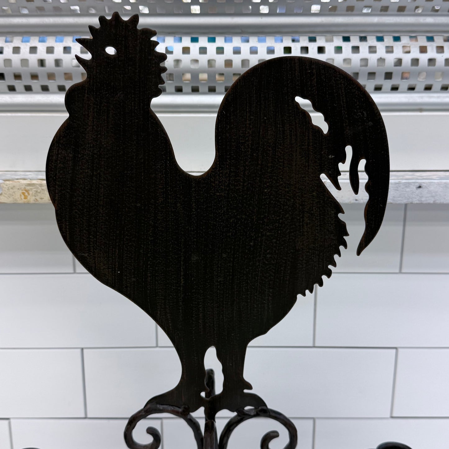 Southern Living Rooster Tabletop Candelabra