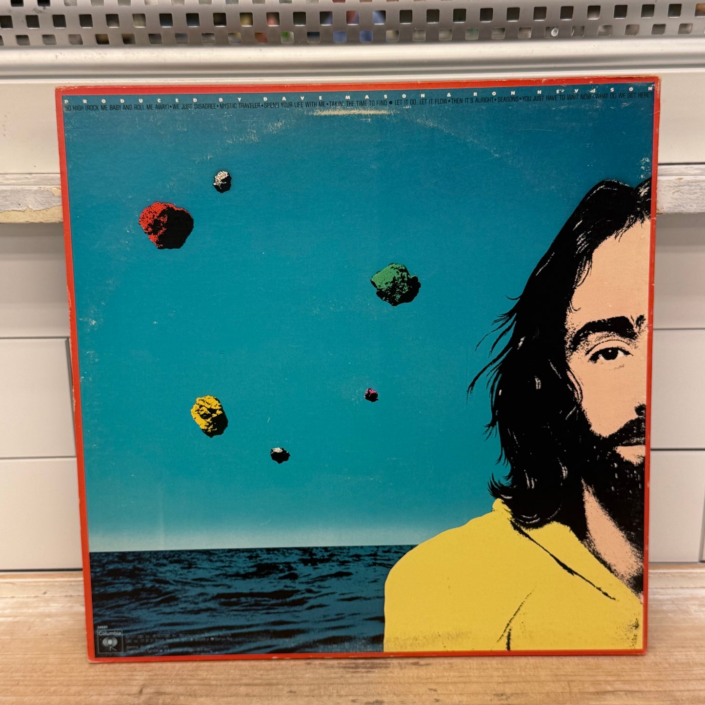 Dave Mason Let It Flow Vinyl LP 1977 Columbia #JC 34680