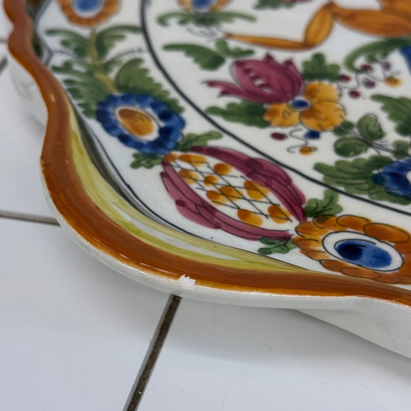 Skyros Greek Pottery Signed Hand Painted Tray Selection