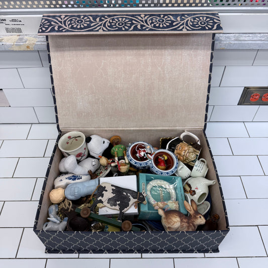 Mystery Estate Box Vintage Collectibles, 16 LB