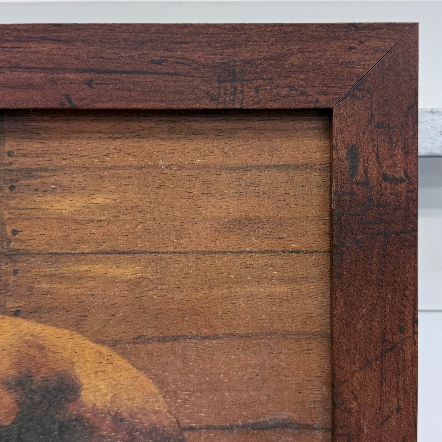 Mid Gordon English Rabbit II Framed Art on Wood 2001