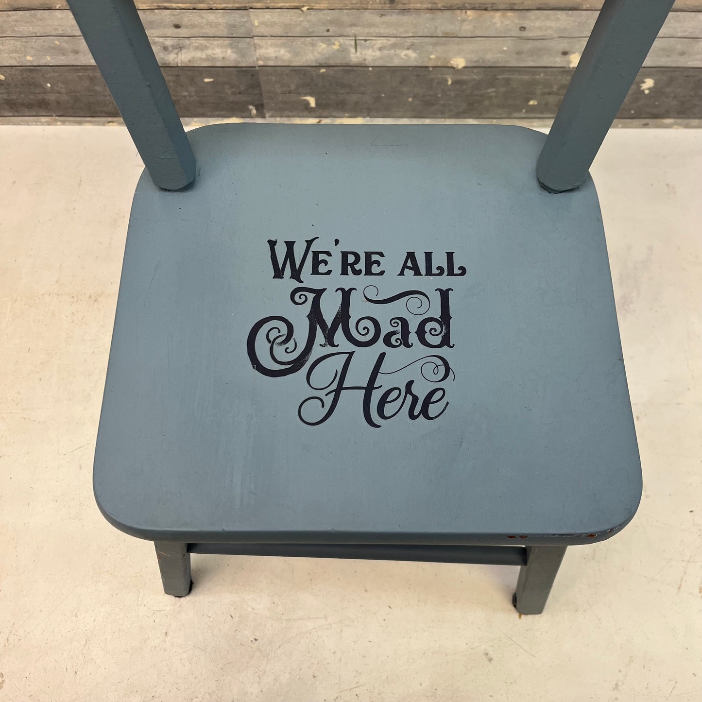 Alice in Wonderland Themed Chair