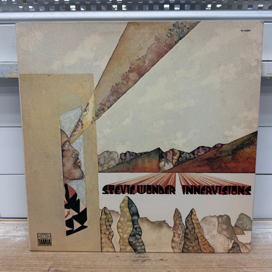 Stevie Wonder Innervisions Vinyl Record LP 1973 #T6-326S1