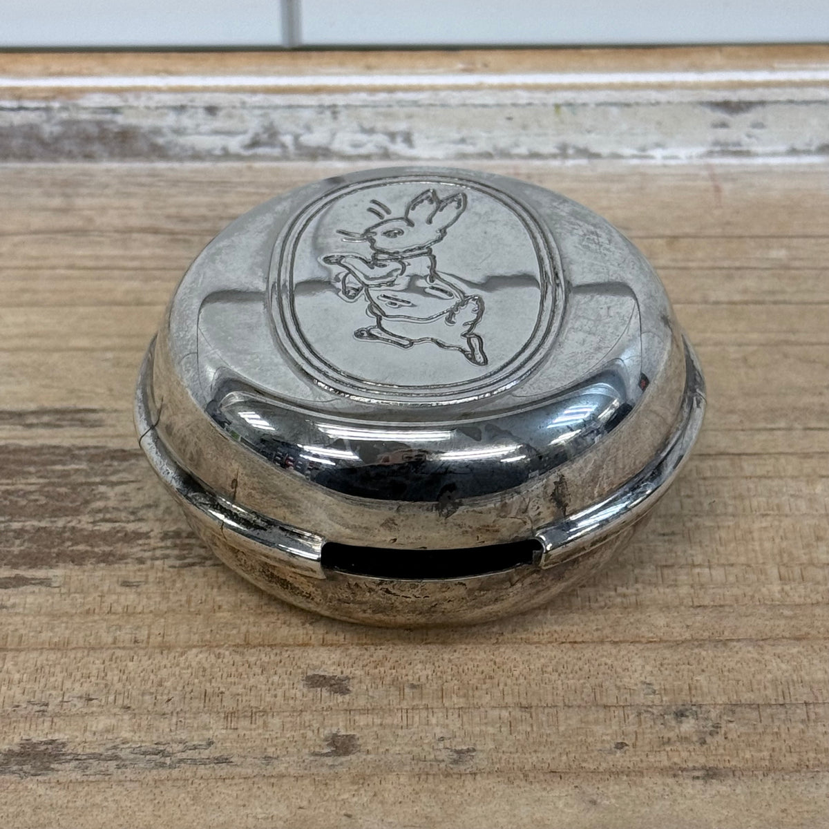 Wedgwood Peter Rabbit Silverplate Christmas Ornament