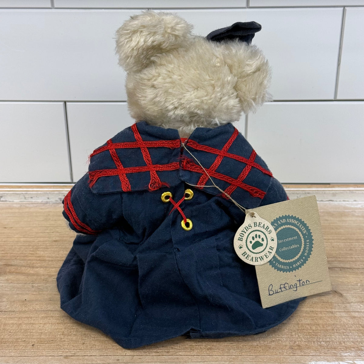 Boyds Bears Buffington Jointed Teddy Bear Sailor Outfit 1990s