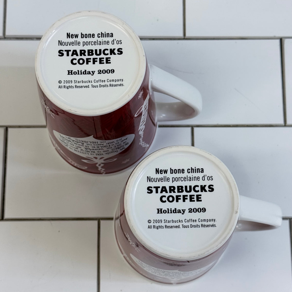 Starbucks Christmas Coffee Mug Selection