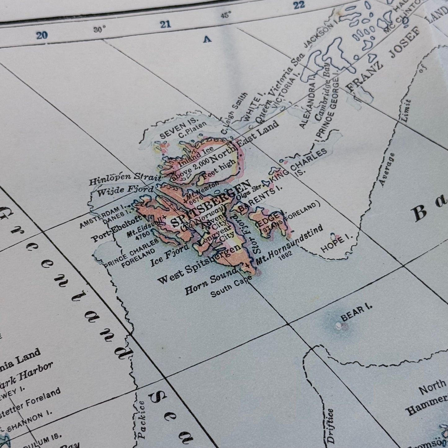National Geographic Post-WWI Van der Grinten World Map 1922