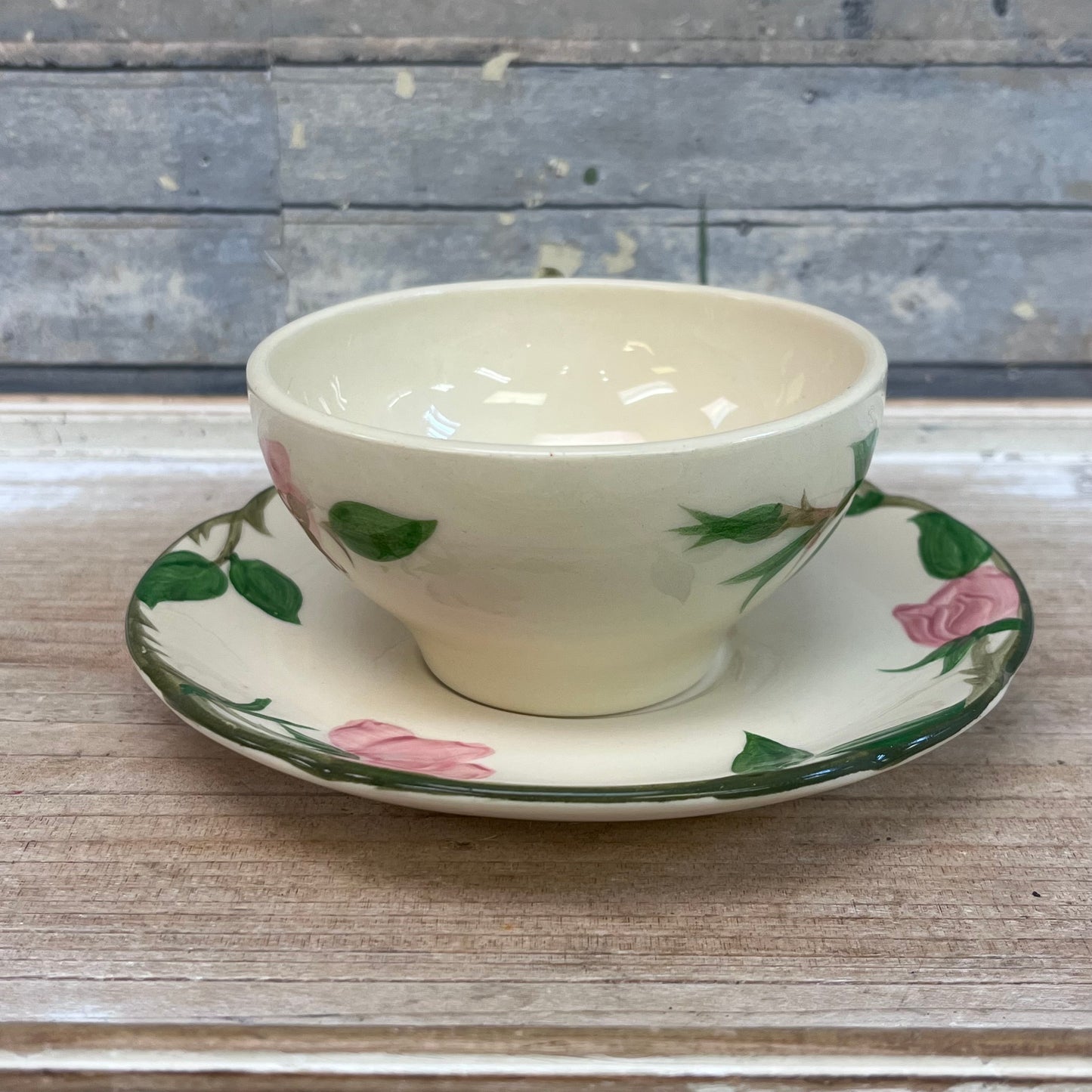 Franciscan Desert Rose Teacup and Saucer