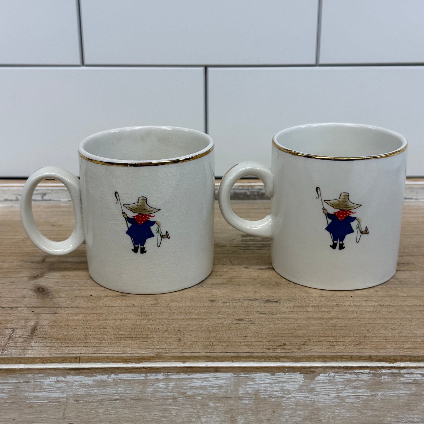 Arklow Little Boy Blue Child’s Dinnerware Set Ireland 1960s