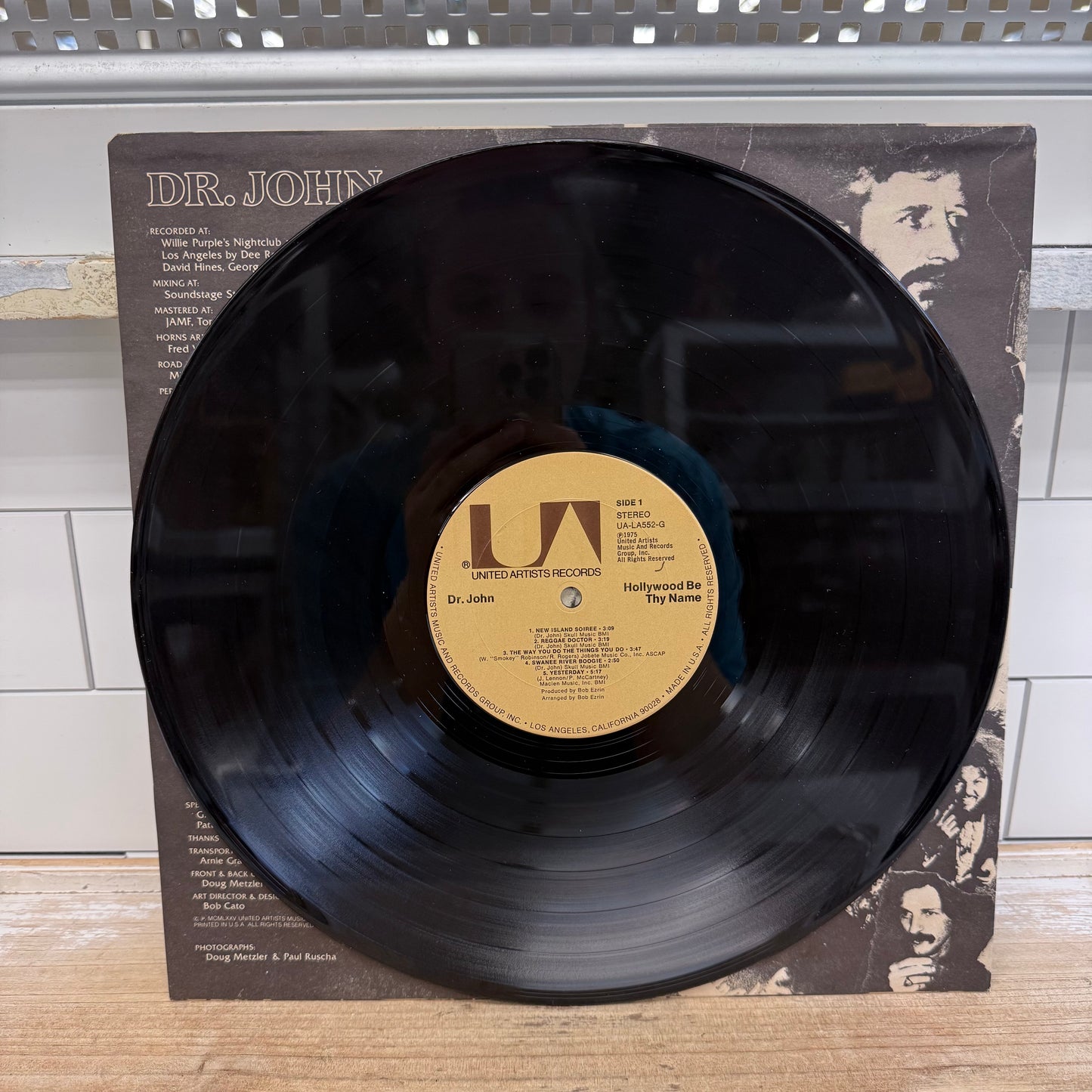 Dr. John Hollywood Be Thy Name Vinyl Record 1975 LP