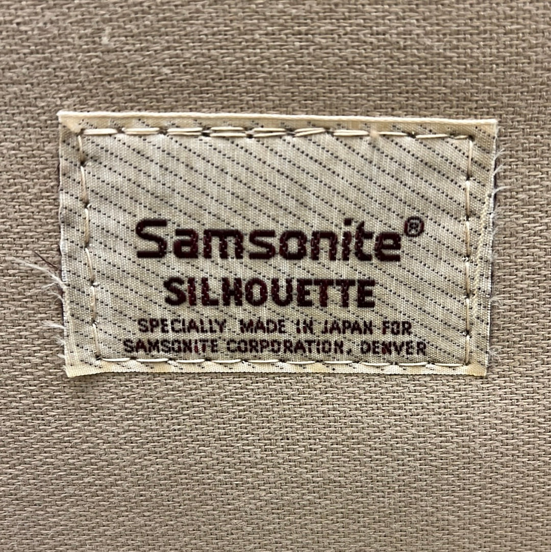 Vintage Samsonite Silhouette Luggage, Set of 2