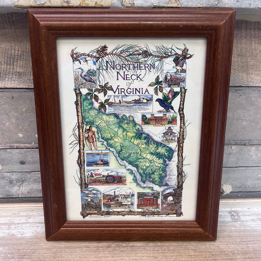 Ann Sader Northern Neck of Virginia Framed Art Print, 1997