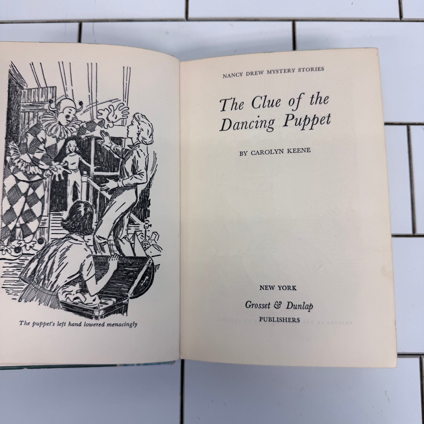 Vintage Nancy Drew Books Set of 6 By Carolyn Keene