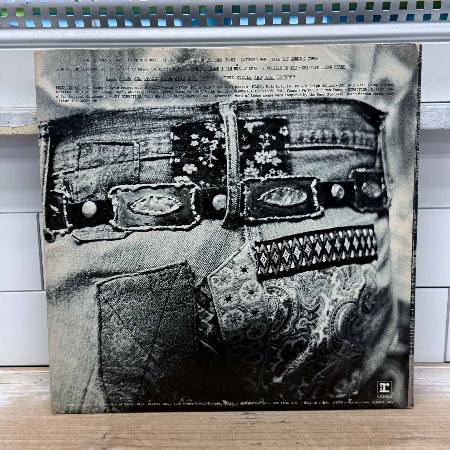 Neil Young After the Gold Rush Vinyl Record LP 1970