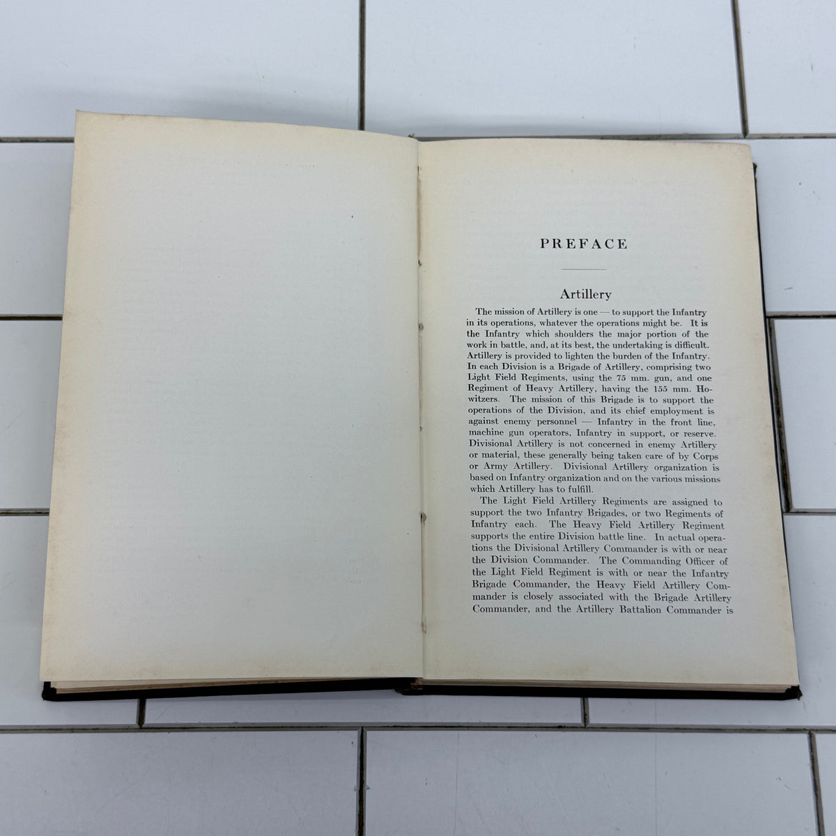 Memories of the 309th Field Artillery WWI Book 1920