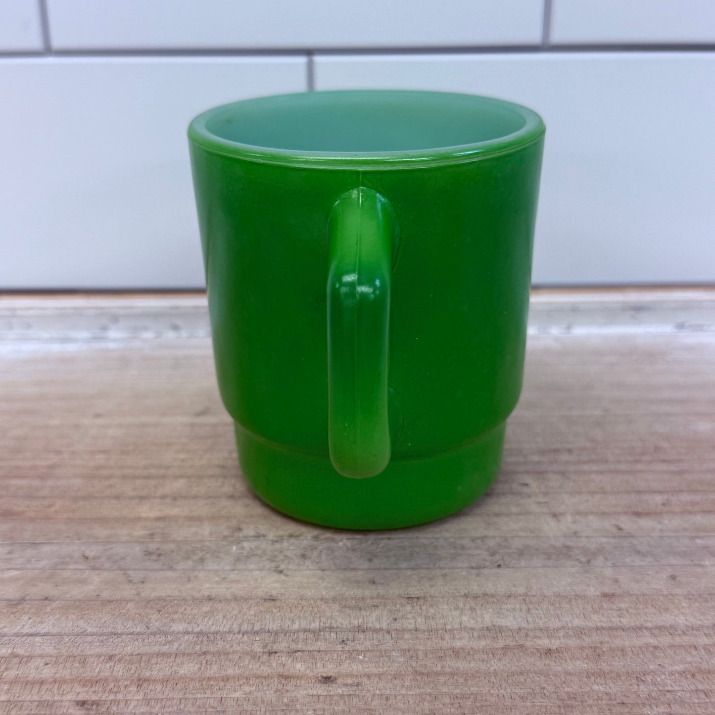 Fire King Mugs, Stackable Glass Set of 4