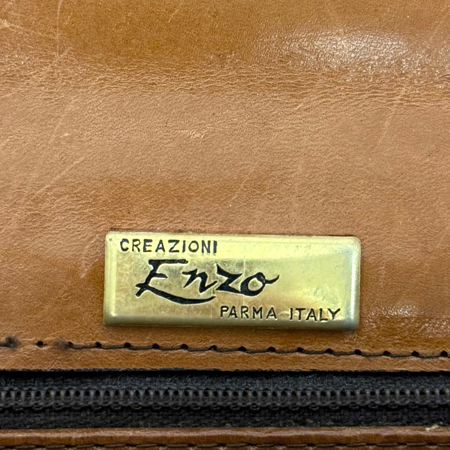Rare Enzo Parma Italian Leather Satchel