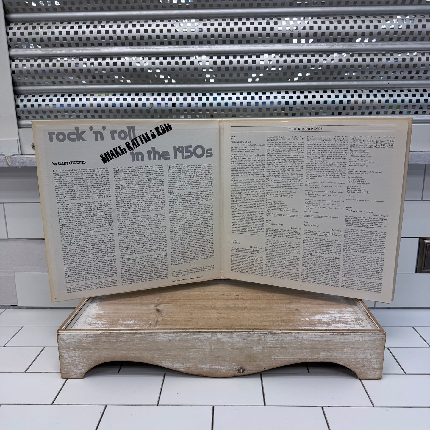 Shake, Rattle & Roll Rock ‘n’ Roll in the 1950s Vinyl Record 1978