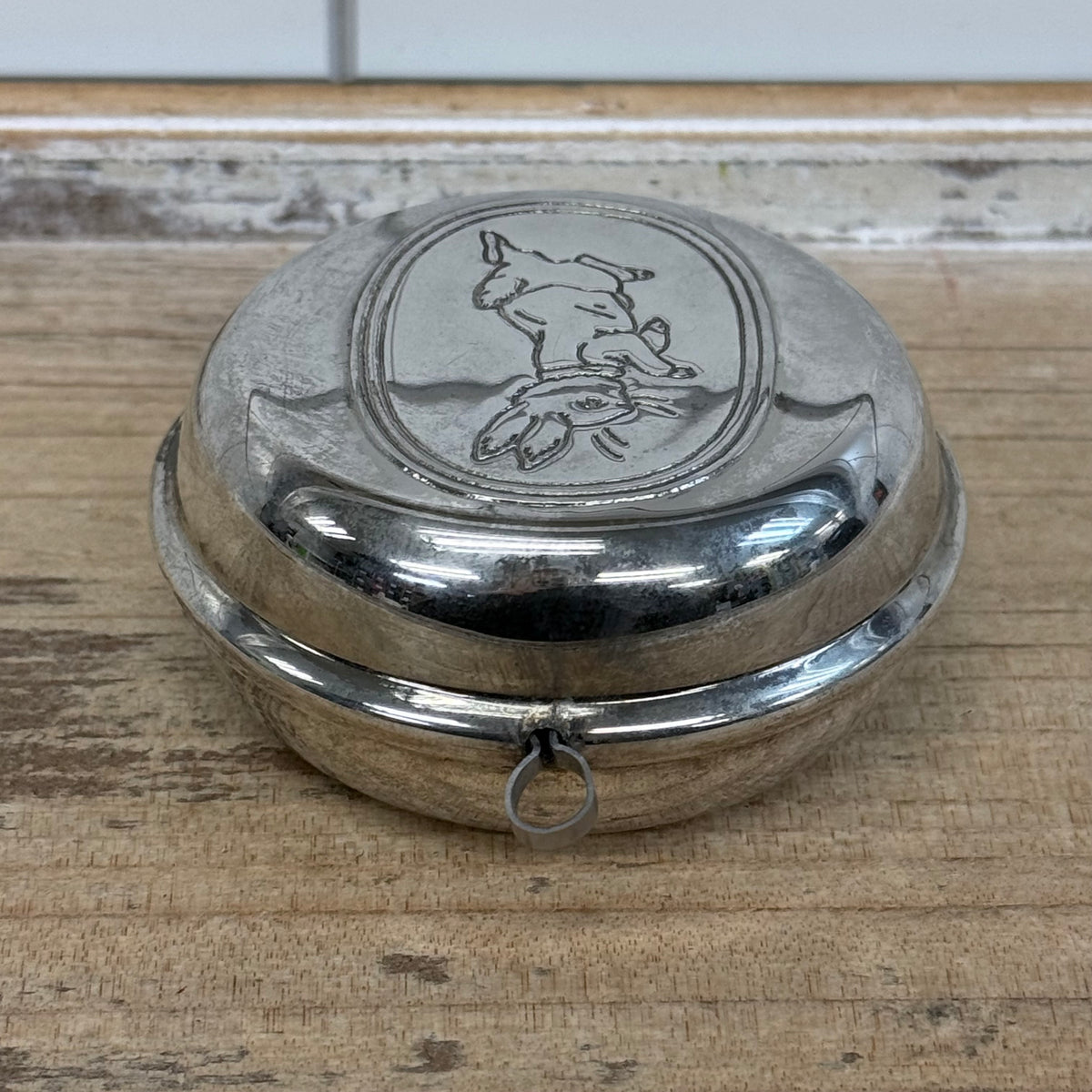 Wedgwood Peter Rabbit Silverplate Christmas Ornament