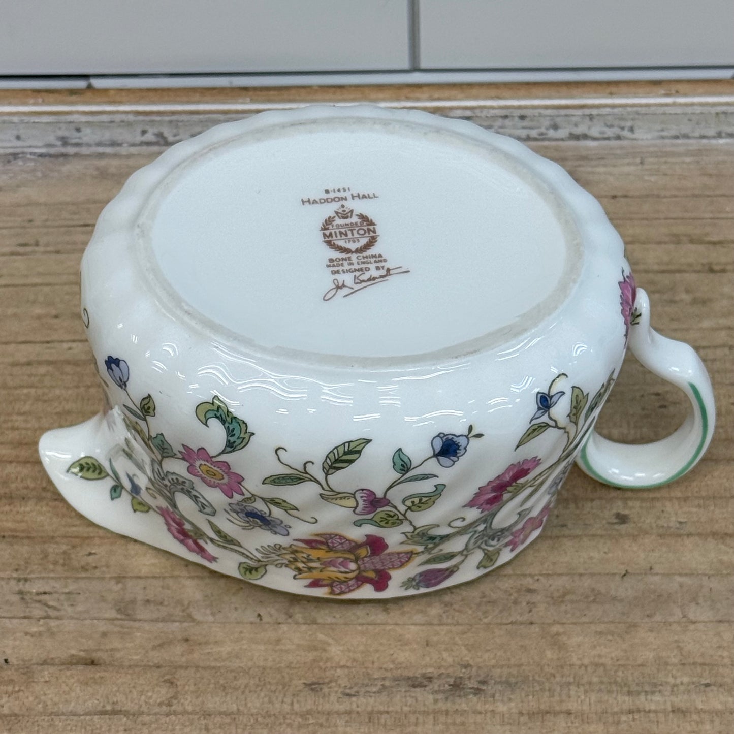 Minton Haddon Hall Creamer, Bone China, #B-1451