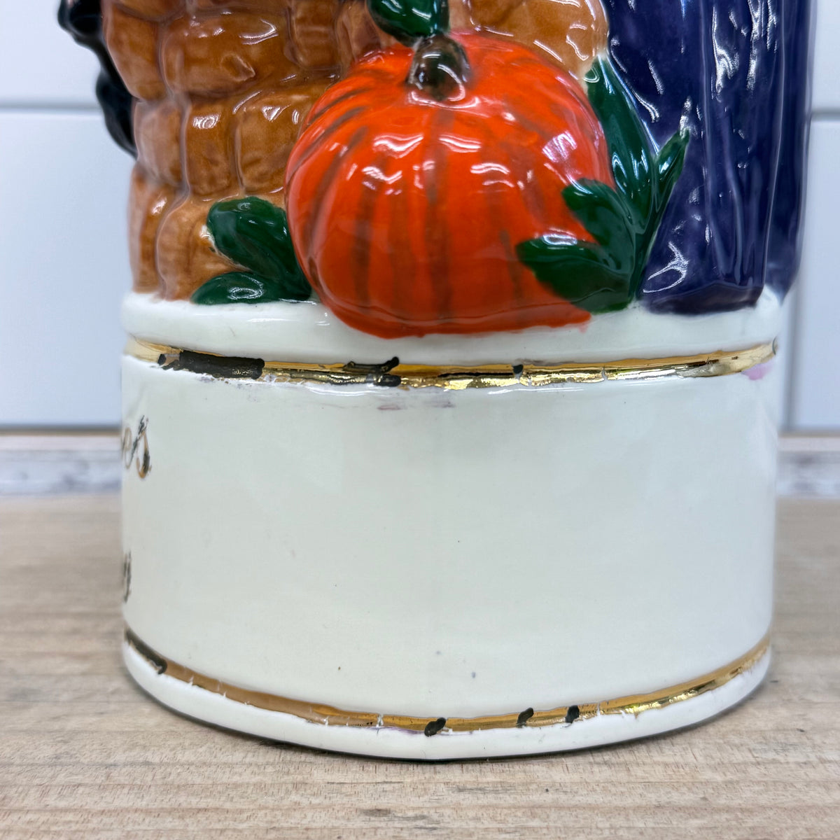 Witches Brew Ceramic Witch Decanter Halloween R J Ceramics