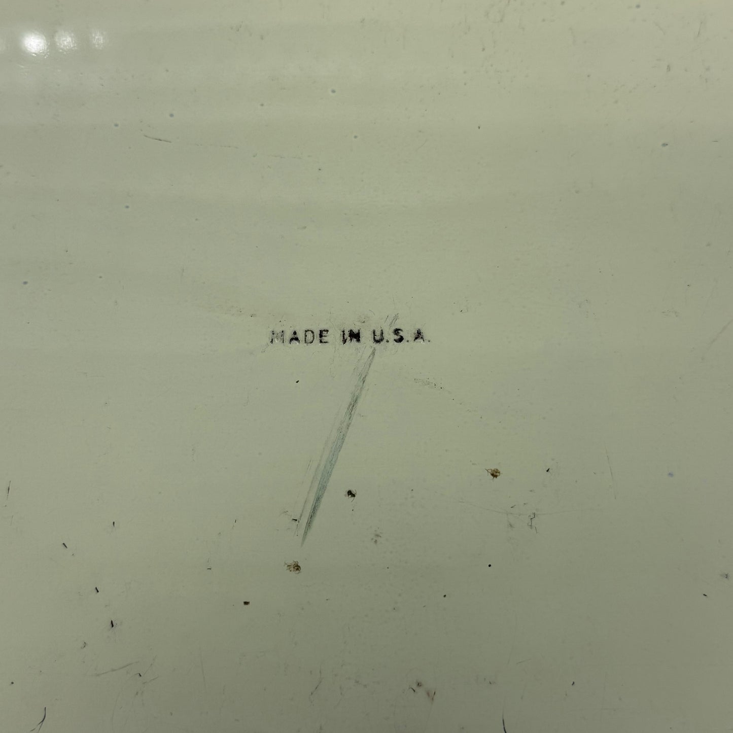 Recipe Print Metal Bread Box Vintage 1950s