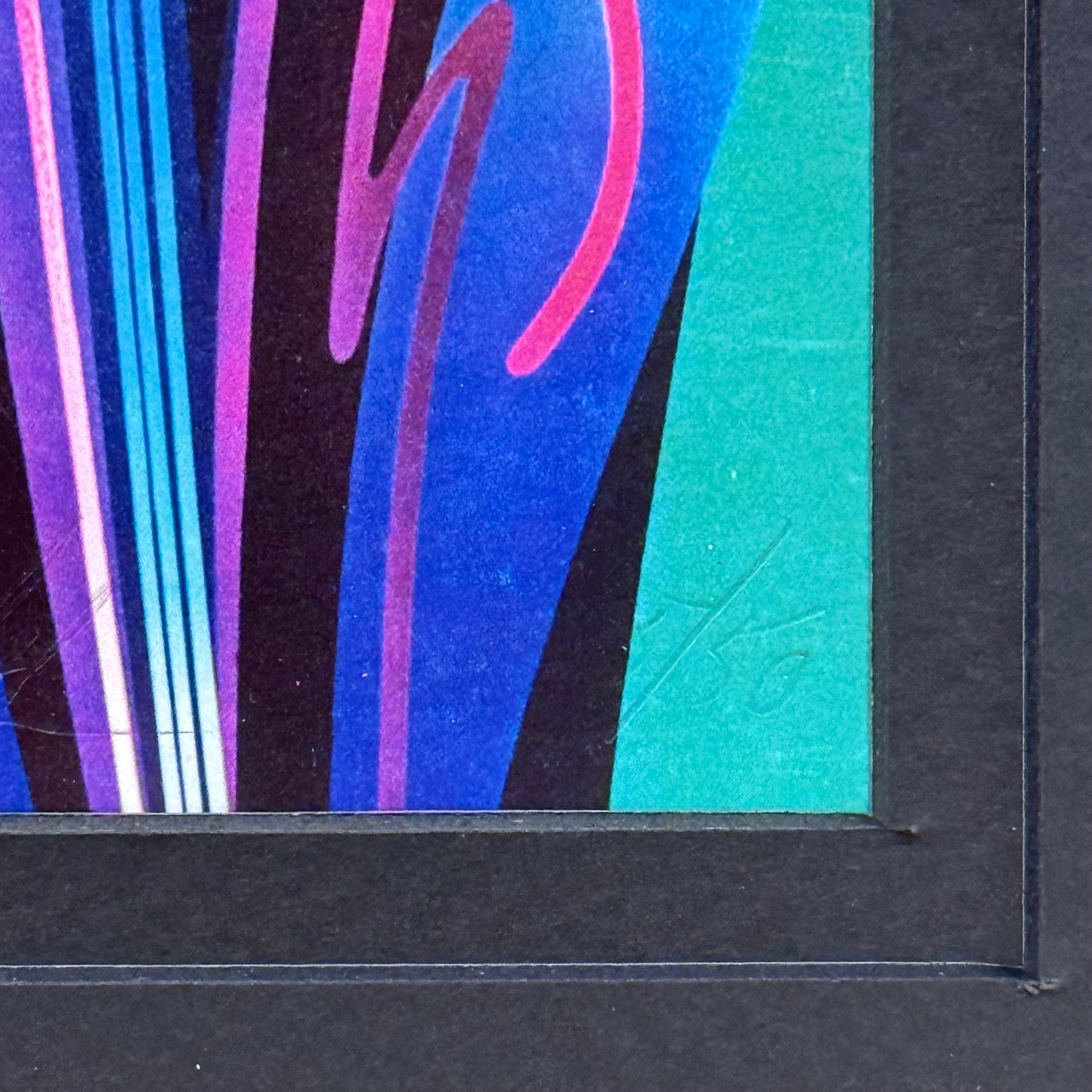 Dean S. Lauderdale Signed Numbered Abstract Art Prints Set of 2