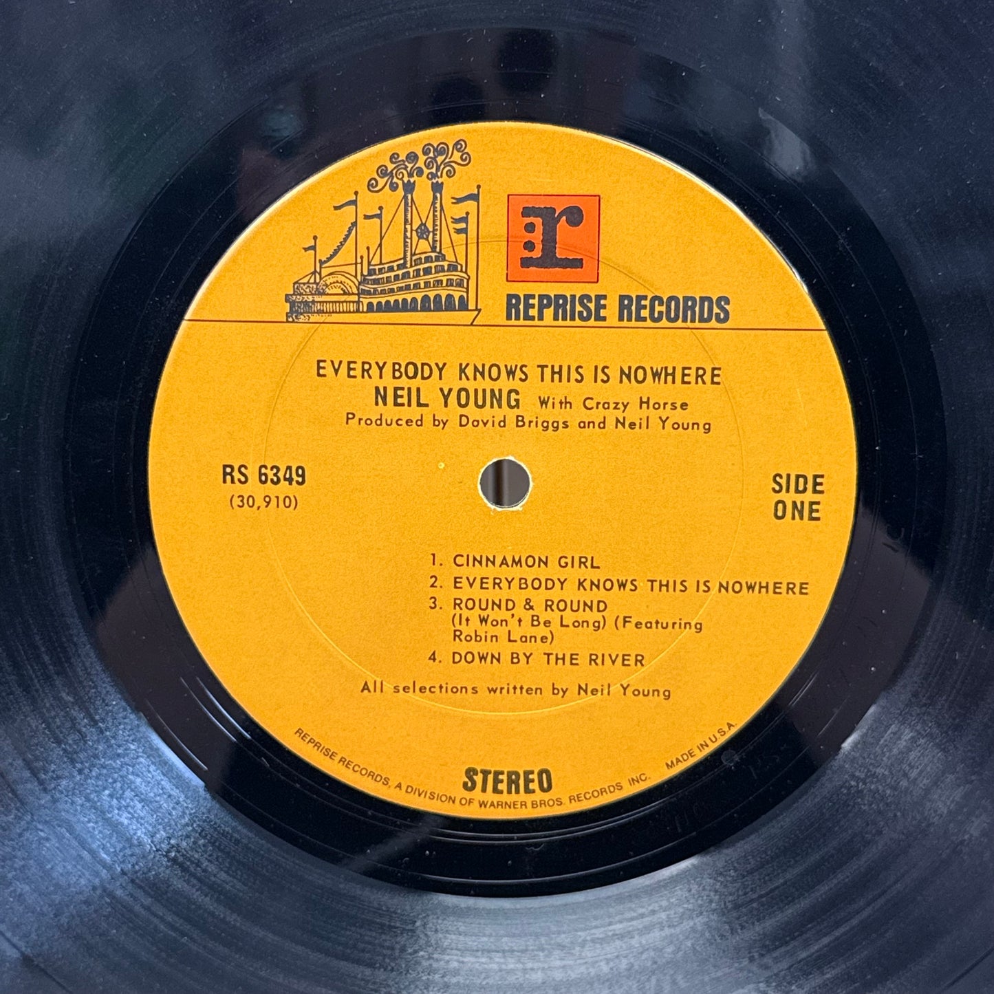 Neil Young Everybody Knows This Is Nowhere Vinyl Record 1969