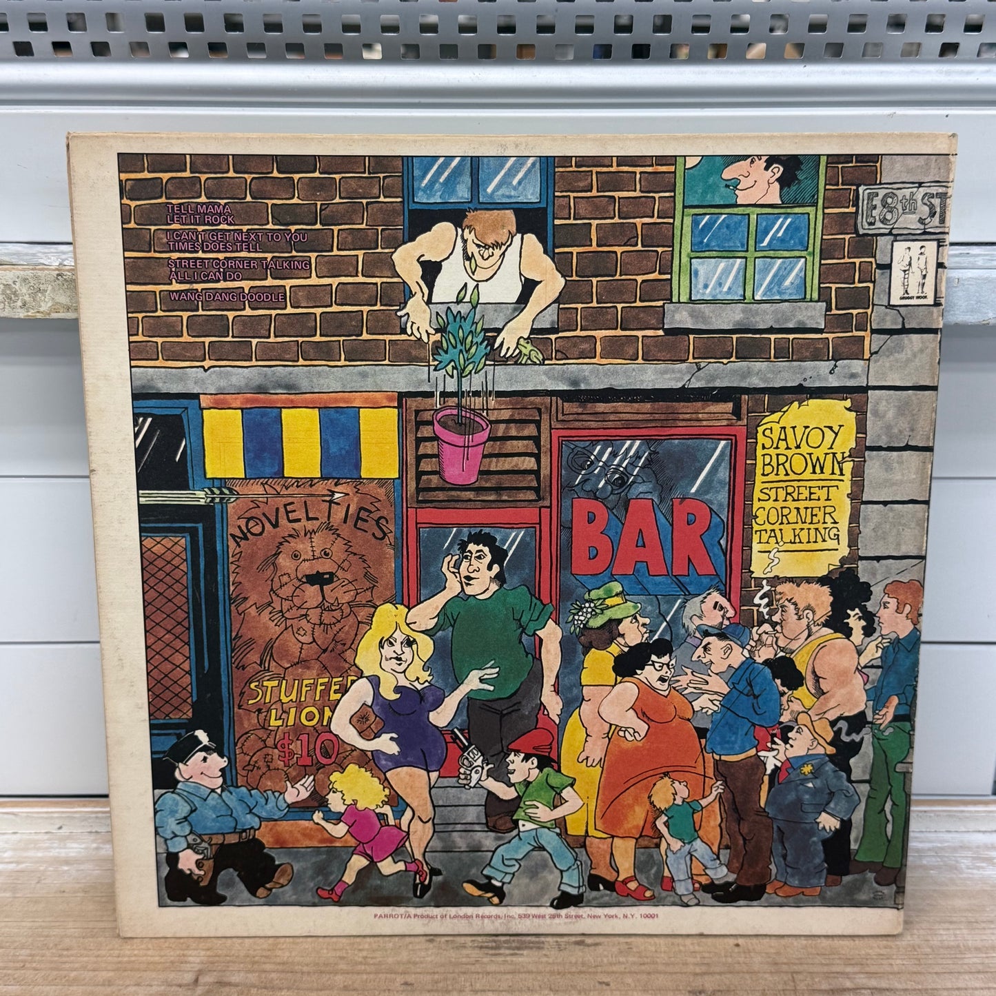 Savoy Brown Street Corner Talking Blues Rock Vinyl 1971 #PAS-71047