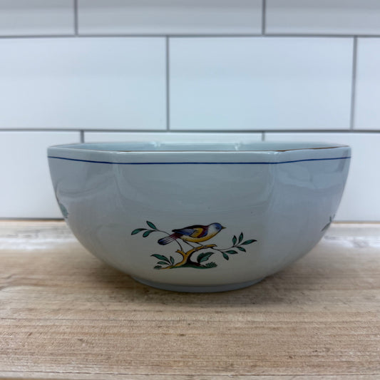 Spode Queen’s Bird Porcelain Octogonal Bowl