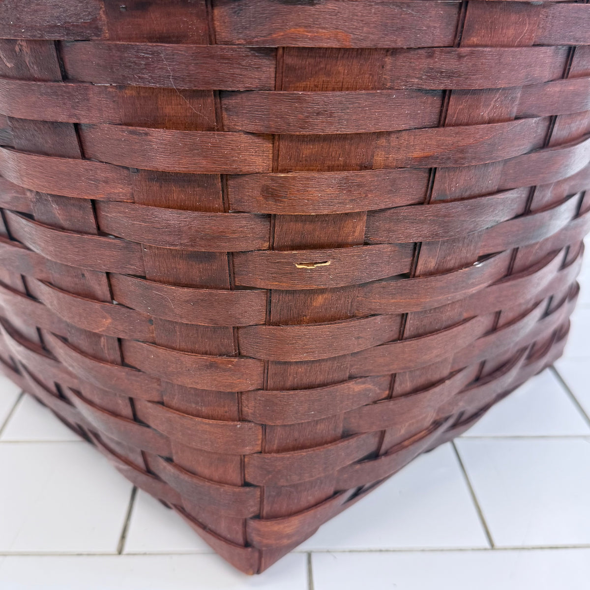Longaberger Large Basket Vintage Signed