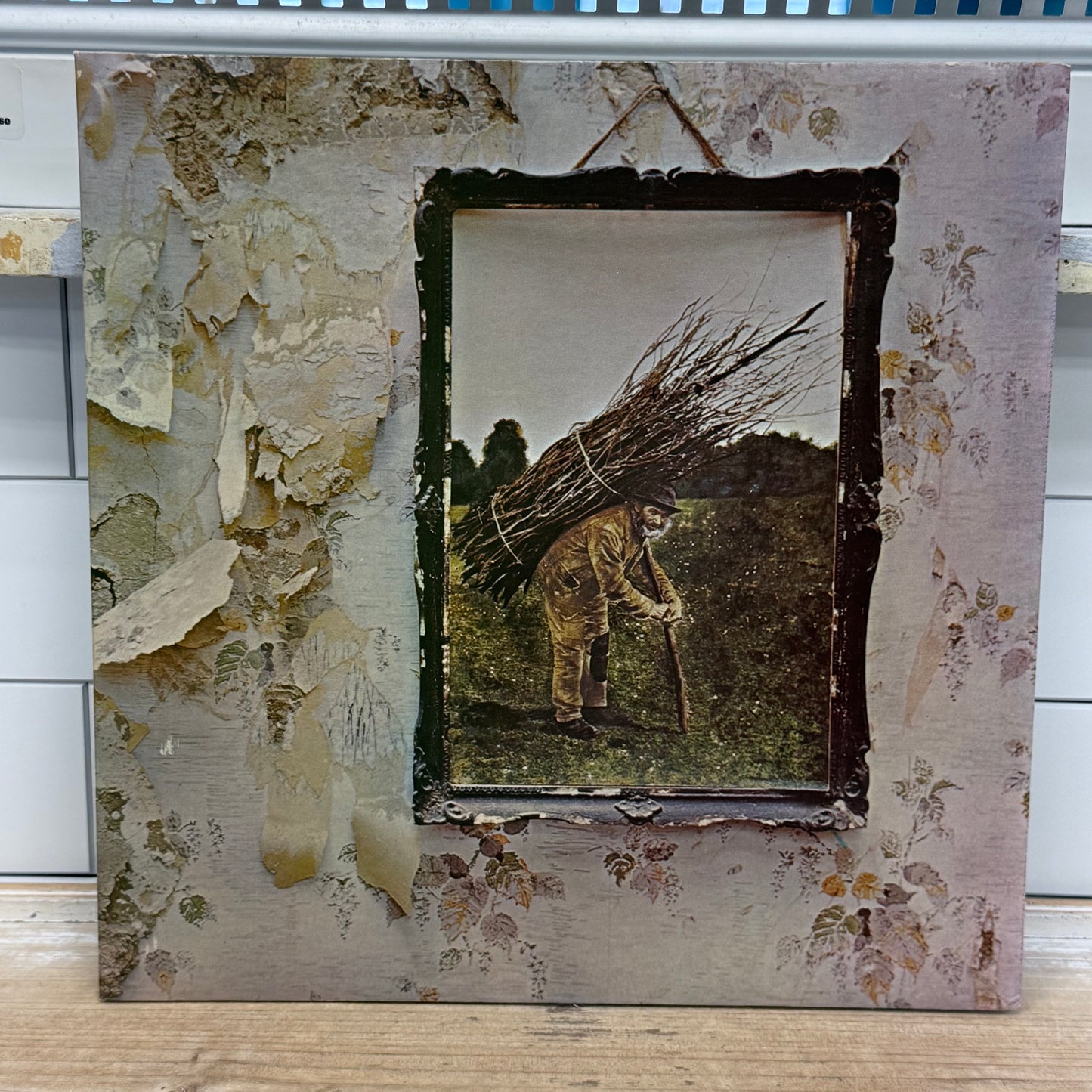 Led Zeppelin IV Vinyl Record LP 1971 #SD 7208