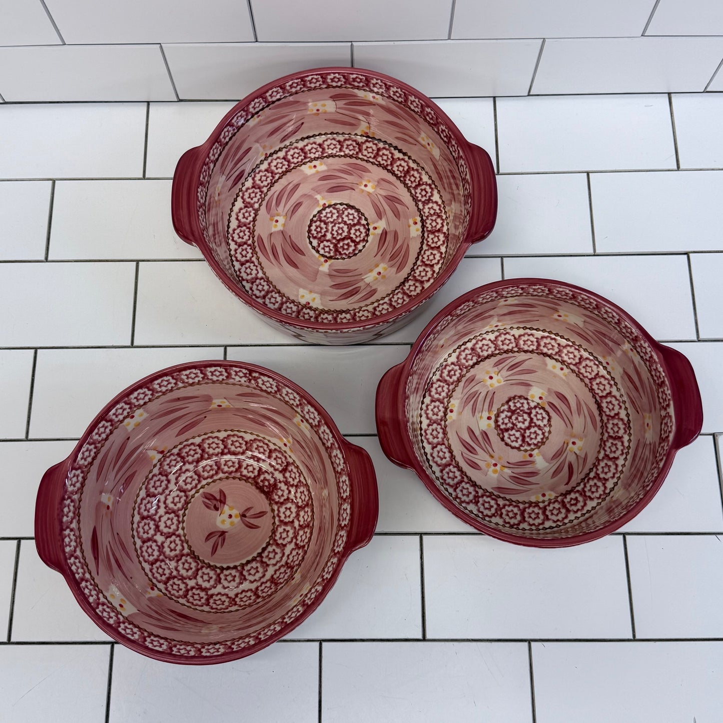 Temp-tations Serving Bowls Old World Tara Set of 3