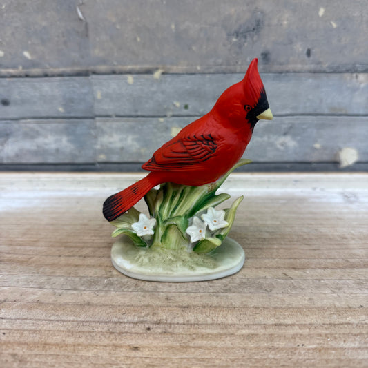 Lefton Cardinal Bisque Porcelain Figurine, 1970s