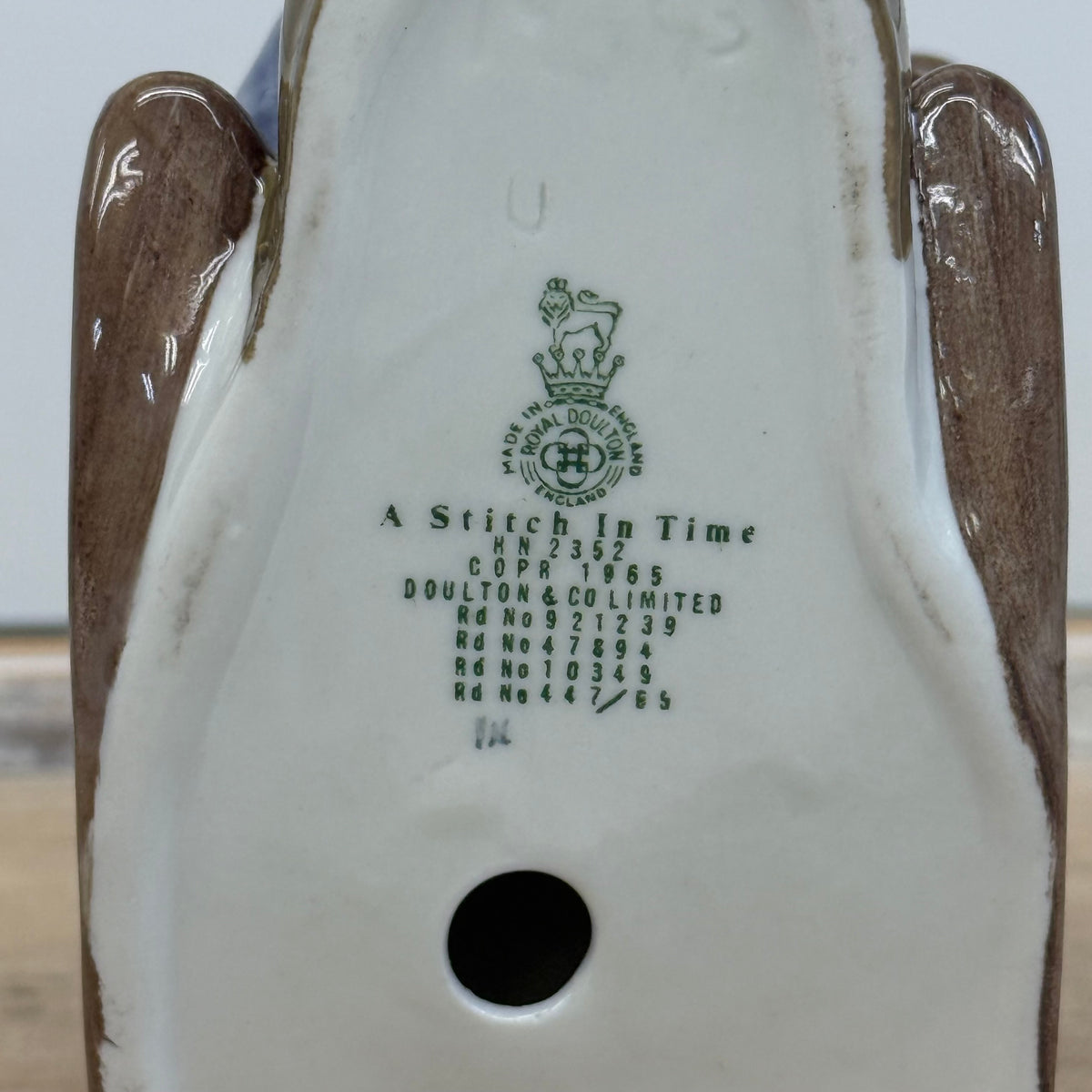 Royal Doulton A Stitch in Time Porcelain Figurine