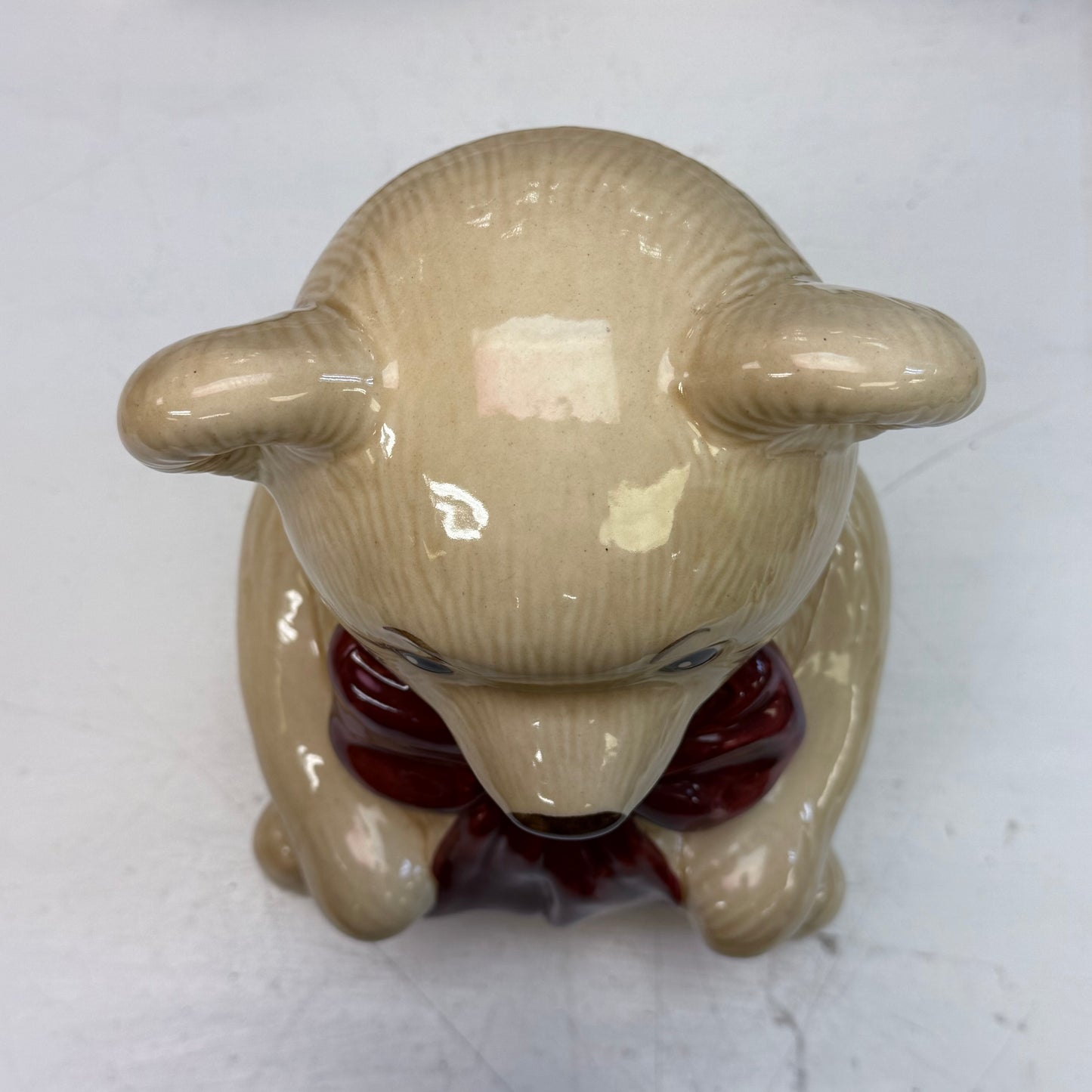 Metlox Teddy Bear Cookie Jar, 1950s