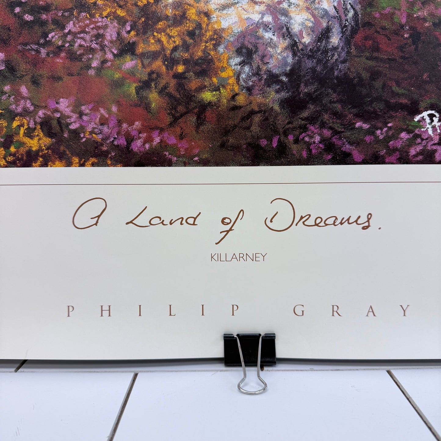 Philip Gray Signed Art Print A Land of Dreams Coastal