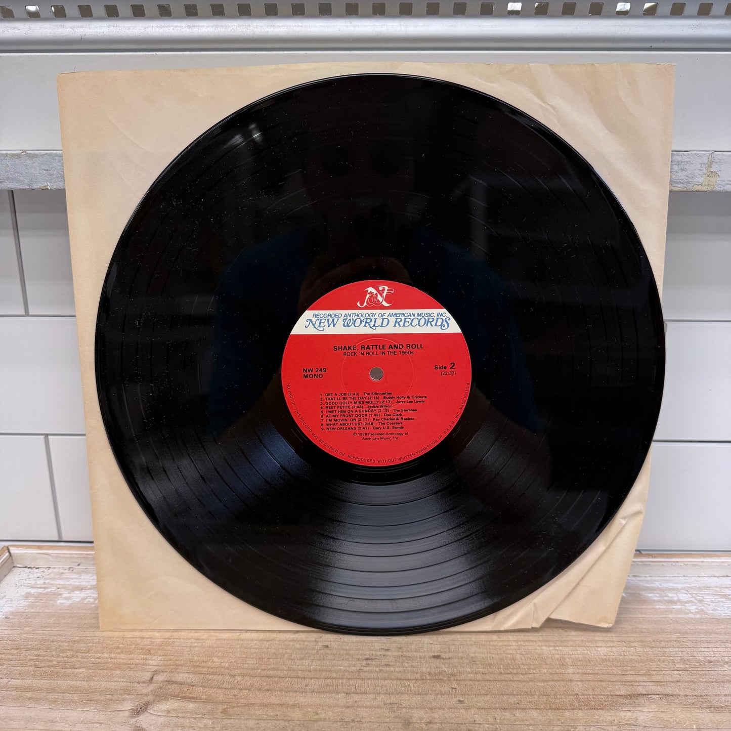 Shake, Rattle & Roll Rock ‘n’ Roll in the 1950s Vinyl Record 1978