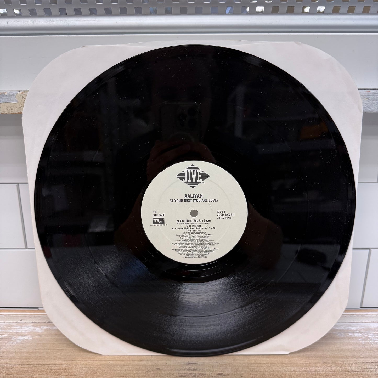 Aaliyah At Your Best You Are Love Vinyl Record 1994 LP