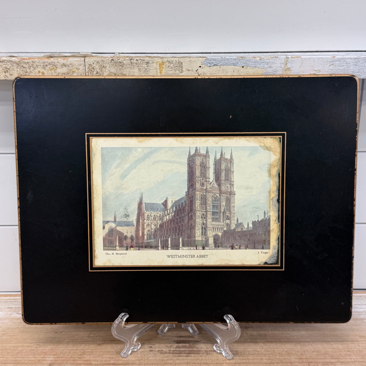 Vintage London Landmark Prints Buckingham Palace Set of 4