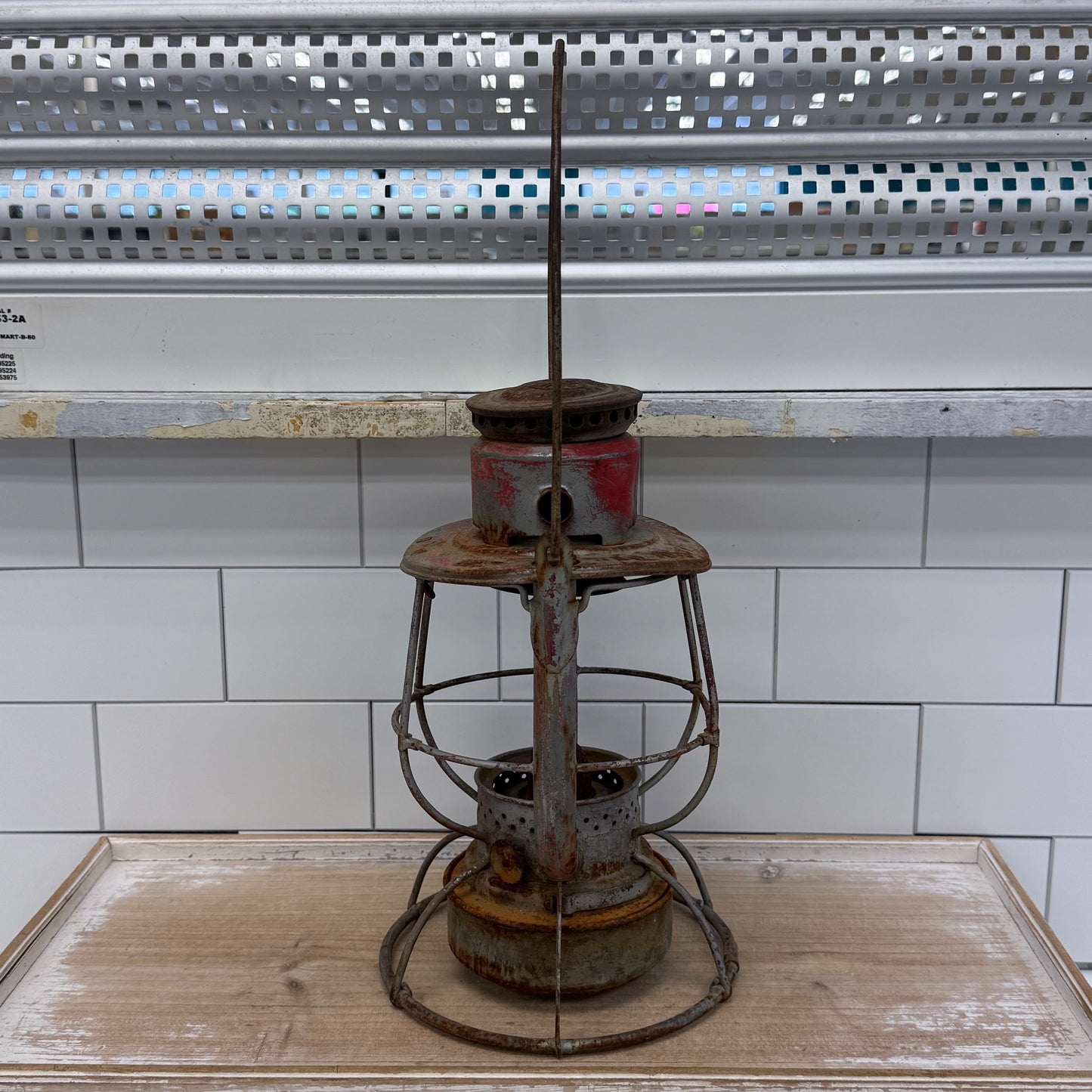 Dietz Vesta New York Central Railroad Kerosene Lantern Vintage