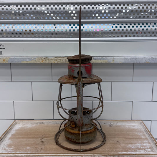 Dietz Vesta New York Central Railroad Kerosene Lantern Vintage
